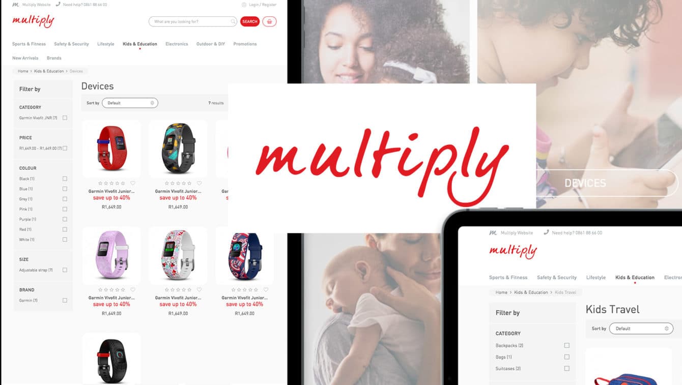 multiply site mock ups
