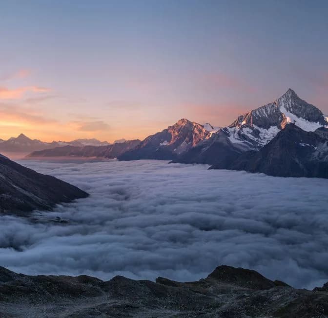 Mountains Sunset