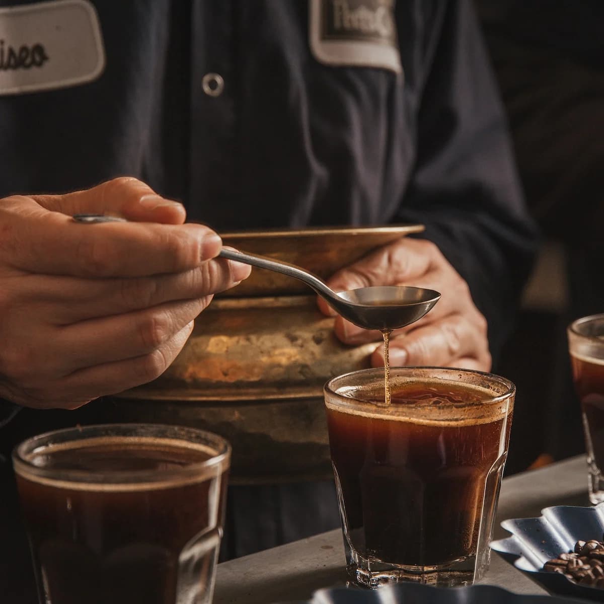 JDE Peets Coffee Cupping